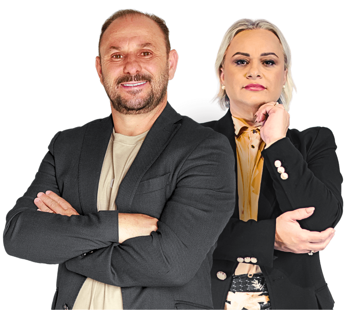Luciana Custódio e Jefferson Custódio, sócios fundadores da CEOCON, em Penha (SC)